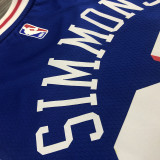 Men's Ben Simmons Royal 2020-21 Swingman Player Jersey - Icon Edition