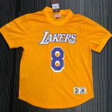 Kobe Bryant Men's Yellow Player Jersey - Throwback Edition