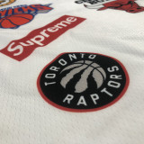 Men's Co-branded White Swingman Player Jersey - Limited Edition