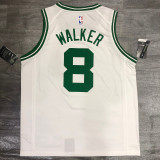 Kemba Walker White Men's Player Jersey-Association Edition