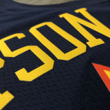 Men's Klay Thompson Navy Player Jersey - Retro Classical Edition