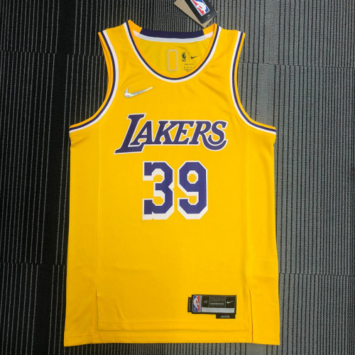 Men's Dwight Howard Yellow Team Jersey - 75th Anniversary Edition