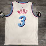 Dwyane Wade Men's White Player Jersey - Retro Classic Edition