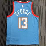 Paul George Men's Blue Swingman Team Jersey  - City Edition