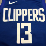Men's Paul George Royal 2020-21 Player Jersey - Icon Edition