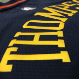 Men's Klay Thompson Navy Player Jersey - Retro Classical Edition