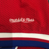 Allen Iverson Men's Red Player Jersey - Throwback Edition