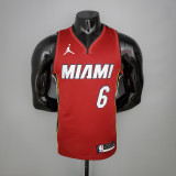 Men's LeBron James Red 2020-21 Swingman Player Jersey - Statement Edition