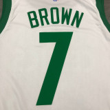 Men's Jaylen Brown White 2020-21 Swingman Player Jersey - City Edition