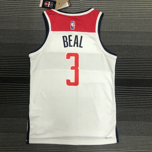 Men's Bradley Beal White Team Jersey - 75th Anniversary Edition