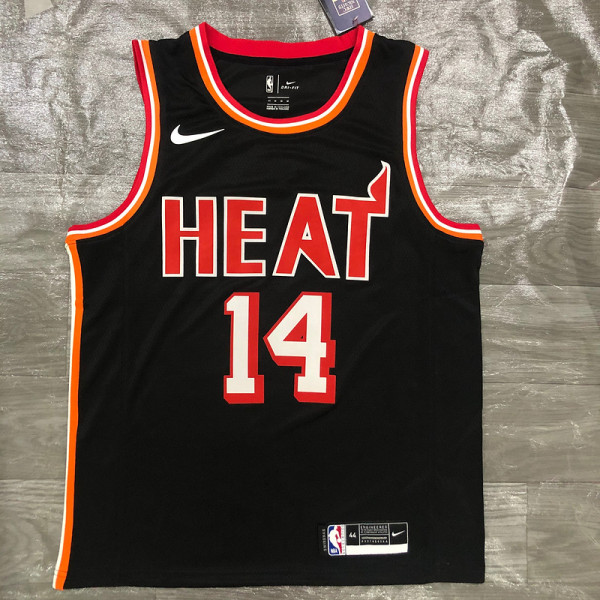 Men's Tyler Herro Black Classics Swingman Player Jersey