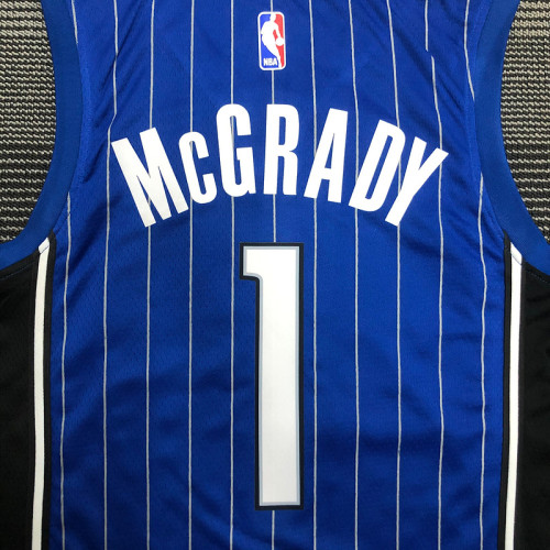 Men's Tracy McGrady Blue Team Jersey - 75th Anniversary City Edition