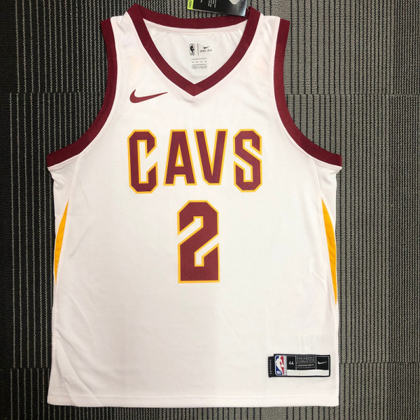Men's Kyrie Irving White Team Jersey - Association Edition
