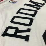 Men's Dennis Rodman White Team Jersey - 75th Anniversary Edition