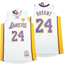 Kobe Bryant #24 White 2009-10 Retro Classics Authentic Jersey