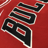 Lonzo Ball Men's Red Swingman Team Jersey - Icon Edition