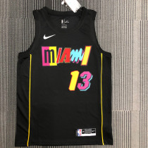 Men's Bam Adebayo Black 2021-22 Swingman Team Jersey - City Edition