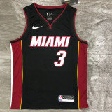 Men's Dwyane Wade 2020-21 Black Swingman Player Jersey - Icon Edition