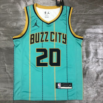 Men's Gordon Hayward Mint Green 2020-21 Swingman Player Jersey - City Edition