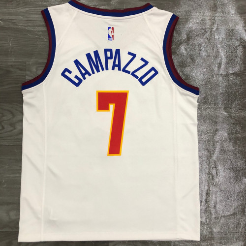 Men's Facundo Campazzo White 2020-21 Swingman Player Jersey – Earned Edition