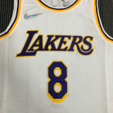 Men's Kobe Bryant White Team Jersey - 75th Anniversary Edition