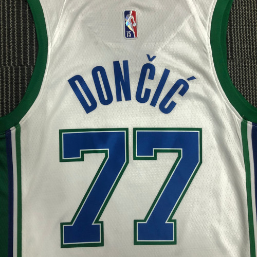 Men's Luka Dončić White Team Jersey - City Edition