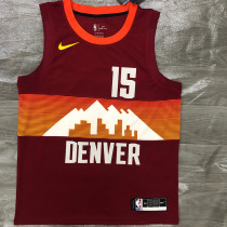 Men's Nikola Jokic Red 2020-21 Swingman Player Jersey – City Edition