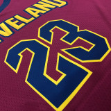 Men'sLeBron James Maroon Swingman Player Jersey - Icon Edition