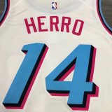 Tyler Herro White Men's Player Jersey
