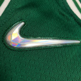 Men's Jaylen Brown Green Team Jersey - 75th Anniversary City Edition