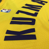 Kyle Kuzma Yellow City Edition Men's Player Jersey
