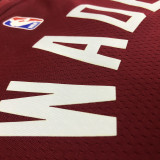 Men's Dwyane Wade Red 2020-21 Swingman Player Jersey - Statement Edition