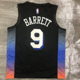 Men's R.J.Barrett Black 2020-21 Swingman Player Jersey - City Edition