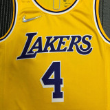 Men's Rajon Rondo Yellow Team Jersey - 75th Anniversary Edition