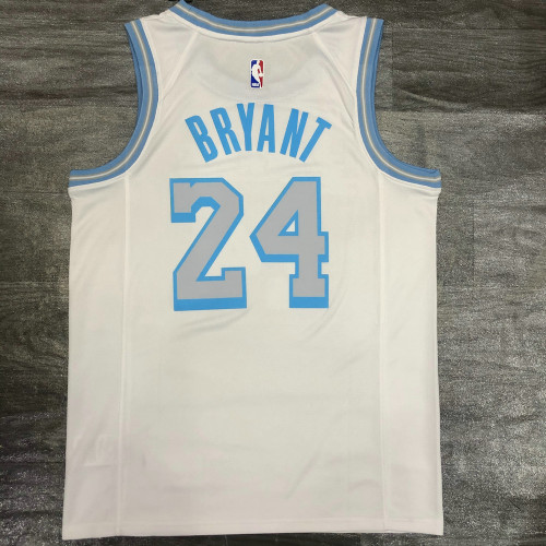 Men's Kobe Bryant White Player Jersey - City Edition