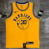 Stephen Curry Men's Yellow Player Jersey - Classic Edition