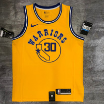Stephen Curry Men's Yellow Player Jersey - Classic Edition