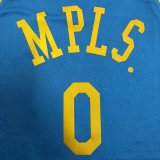 Russell Westbrook Men's Blue Swingman Team Jersey - MPLS Classical Edition