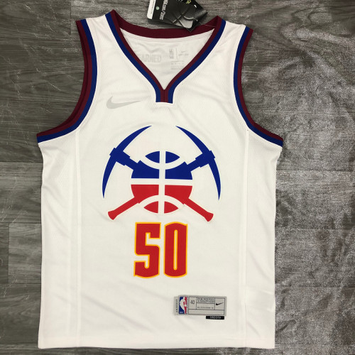 Men's Aaron Gordon White 2020-21 Swingman Player Jersey – Earned Edition