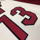 Men's Bam Adebayo White 2020-21 Swingman Player Jersey – Association Edition