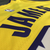 LeBron James Men's Yellow Player Jersey - Retro Classic Edition