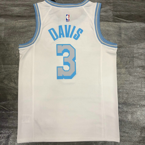 Men's Anthony Davis White Player Jersey - City Edition