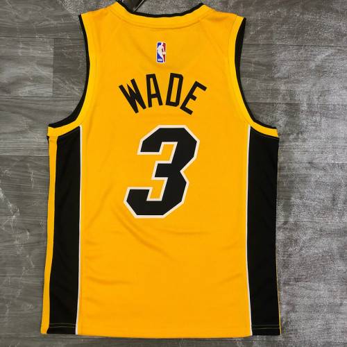 Men's Dwyane Wade Gold 2020-21 Swingman Player Jersey - Earned Edition