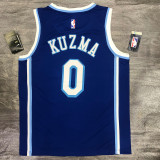 Kyle Kuzma Men's Blue Player Jersey - Retro Classic Edition