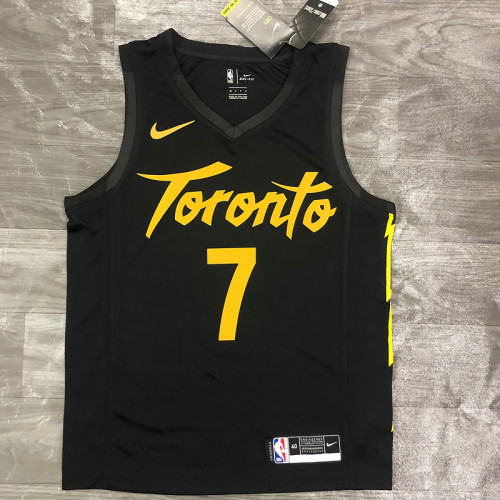 Men's Kyle Lowry Black Swingman Player Jersey – City Edition