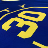 Stephen Curry Men's Blue Player Jersey - Classic Edition