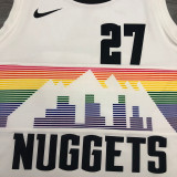 Jamal Murray White Men's Player Jersey-Retro Classic Edition