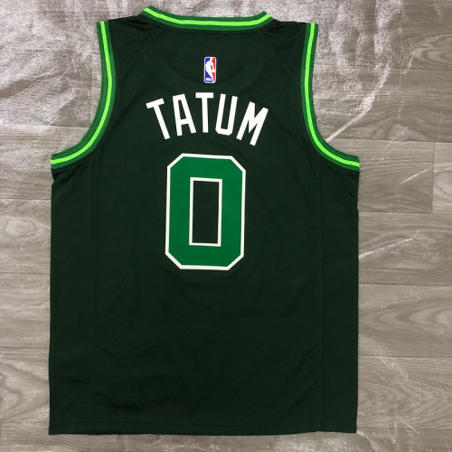 Men's Jayson Tatum Green 2020-21 Swingman Player Jersey – Earned Edition