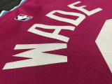 Dwyane Wade Men's Pink Player Jersey - Retro Classic Edition