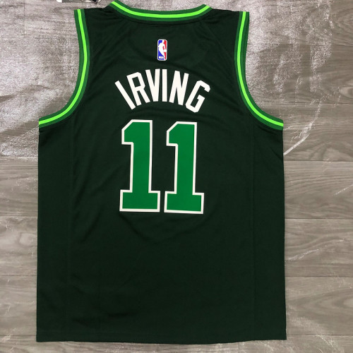 Men's Kyrie Irving Green 2020-21 Swingman Player Jersey – Earned Edition
